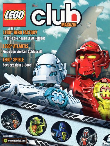 Lego Club Magazin (German) 2010 Issue 4