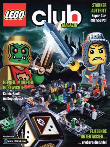 Lego Club Magazin (German) 2011 Issue 4