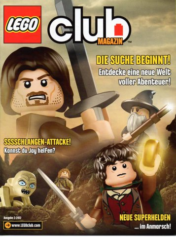 Lego Club Magazin (German) 2012 Issue 3