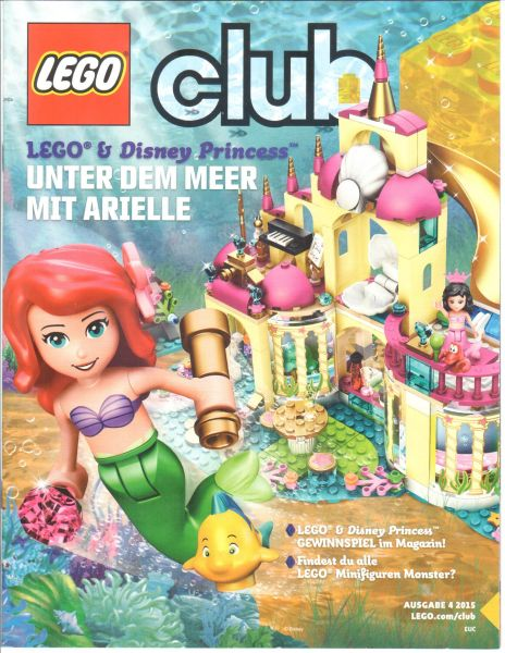 Lego Club Magazin Girls (German) 2015 Issue 4 (WOR 39-47)