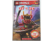 Book No: b16njo09  Name: NINJAGO - Spy vs. Spy / The Quest for the Crystal (Softcover)