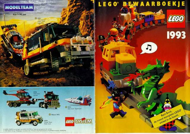 catalogue lego 1993