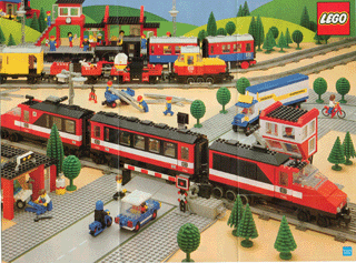 LEGO Katalogblatt Train 1985 110083 