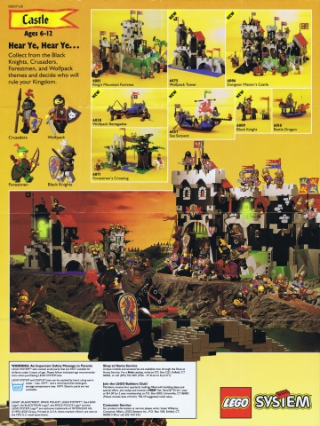 svært mørkere Kejserlig 1992 Mini Castle (103517-US) : Catalog m92usca | BrickLink