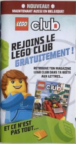 2013 Insert - LEGO Club - REJOINS LE LEGO CLUB GRATUITEMENT!