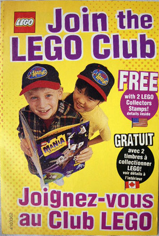 1996 Insert - LEGO Club - US/Canadian (4103362)