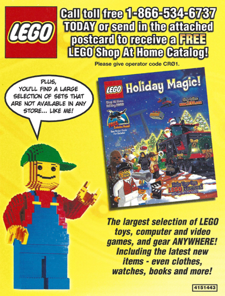 2001 Insert - Shop at Home - Minifigure (4151443)