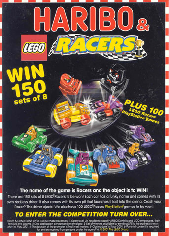 2001 Insert - World Club - UK (Haribo & Racers)