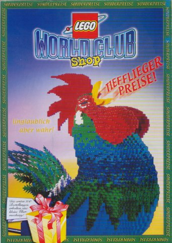 2001 Insert - World Club Magazine German - Large Foldout (4328964)