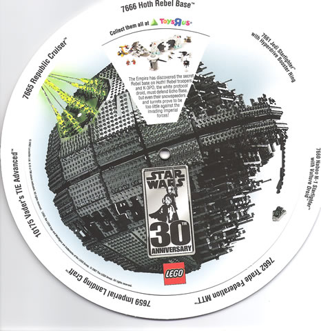 2007 Toys "R" Us Star Wars 30th Anniversary Wheel (ASC18125-D10) (TRU)