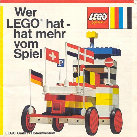 1972 Medium German - Wer LEGO hat - hat mehr vom Spiel (97354-Ty)