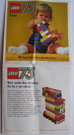 1973 Dutch Price List (97704-Ho)