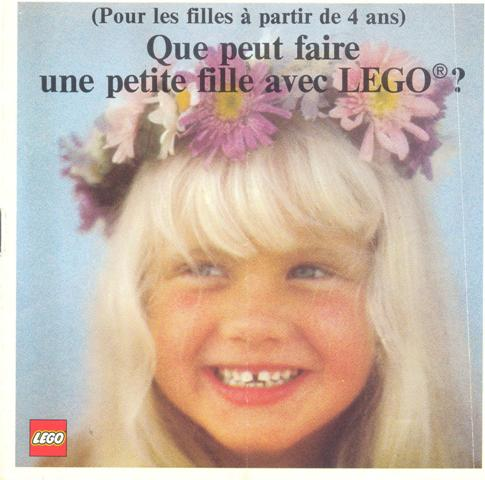 1974 Medium French - Que peut faire une petite fille avec LEGO? (97880-Fr)