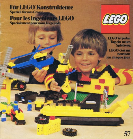 1977 Large Swiss Für LEGO Konstrukteure 57 (98761-CH)