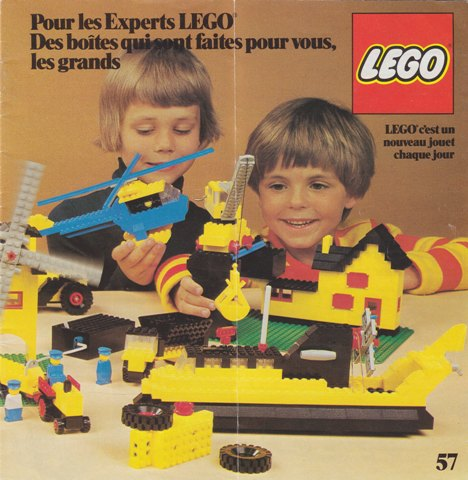 1977 Large French Pour les Experts LEGO 57 (98761-F)