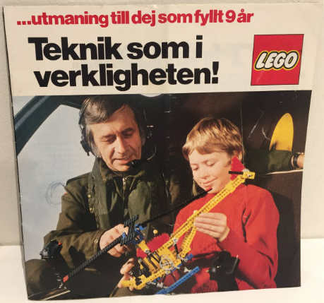 1977 Large Technic Swedish 18.5cm x 18.5cm with parchment inlays (98815-S)