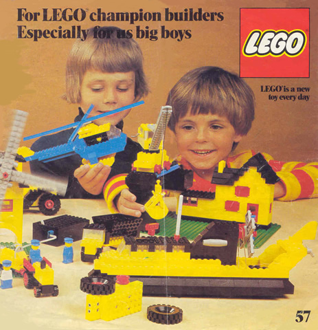 1977 Large UK For LEGO Champion Builders 57 (98761-UK)