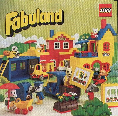 1981 Medium Fabuland European (109582/109682-EU II (D/A/CH/F/I))