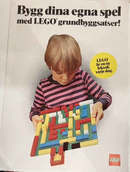 1981 Large Swedish Foldout Game (93182-S)