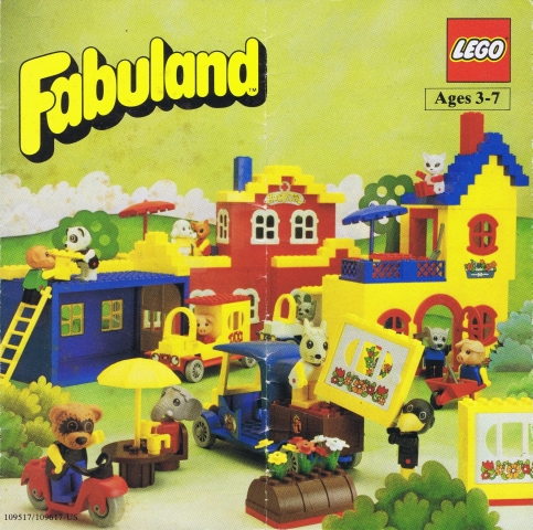 1981 Medium Fabuland US (109517/109617-US)