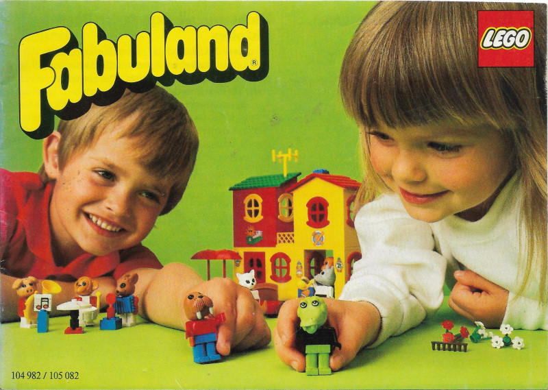 1984 Small Fabuland European (104982/105082-EU II (D/A/CH/F/I))