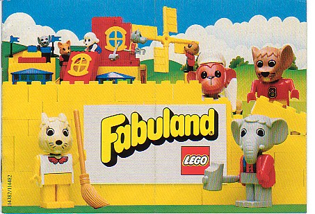 1986 Small Fabuland European (114382/114482-EU II (D/A/CH/F/I))