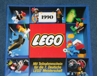 1990 Large German (Mit Teilnahmeschein für die 7. Deutsche LEGO Meisterschaft - 921388-D)
