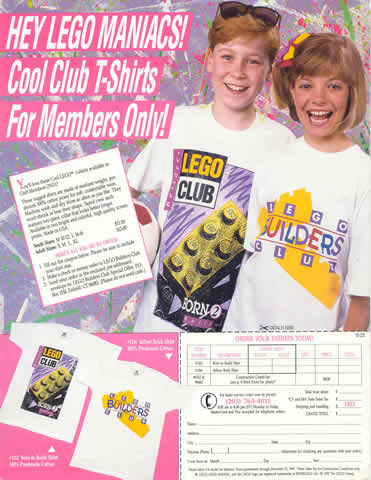 1992 Insert - Member Special Offers Builders Club (02-221)
