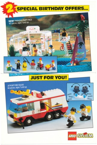 1992 Insert - Member Special Birthday Offers Builders Club (01-202)