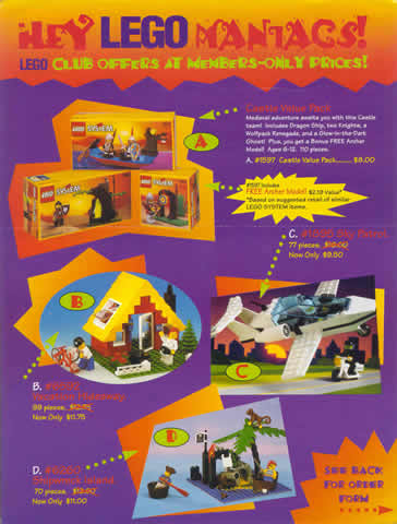 1994 Insert - Member Special Offers Builders Club (62-127)