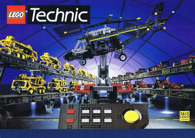 1995 Large Technic French Foldout 26 x 18 cm (924358 F)