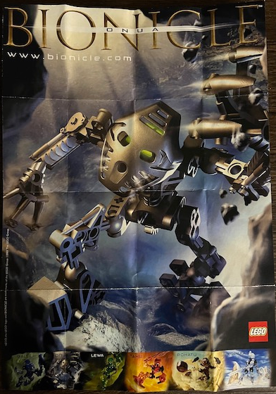 2001 Mini Bionicle - Onua (4176072)