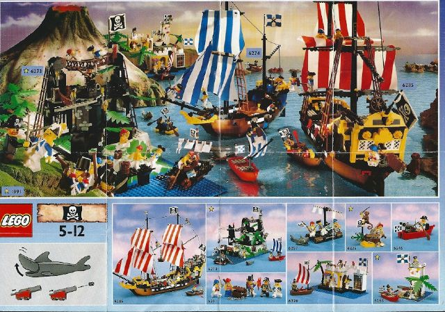 1991 Mini Pirates Overseas (833985-OS)