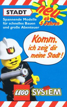 1997 Mini Town German 6 x 9.5 cm