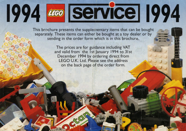 1994 Medium Service Packs UK (923323-UK)