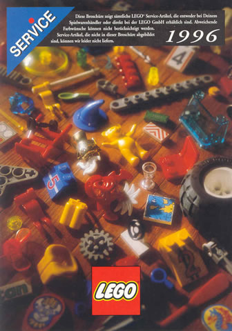 1996 Medium Service Packs German (924.716-D)