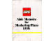Catalog No: c88ukdc2  Name: 1988 Dealer Large UK - Aide Memoire for Marketing Plans