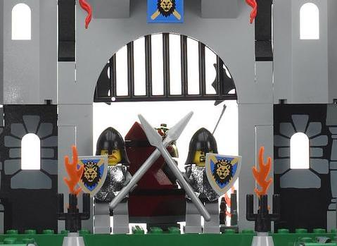 LEGO® Ritter Castle Kingdoms Fahne 2x2 Löwenritter #2335