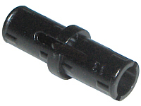 Black Technic Pin with Friction Ridges Lengthwise 2780 NEUF LEGO x 25