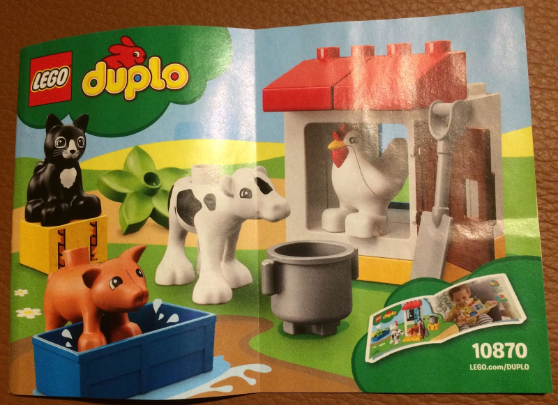 Bricklink Instruction 10870 1 Lego Farm Animals Duploduplo
