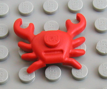 crab lot kg NEW NEUF Bright light orange Lego 30115-1 Crabe 