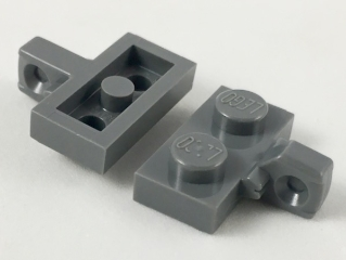 Hinge Flat 1x2 Locking NEW NEW 6 x LEGO 44567 Plate Hinge black 