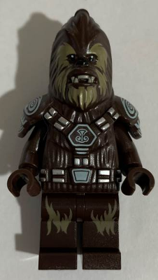 Lego Star Wars Minifigure Chief Tarfful sw0530 w// Musket Blaster Wookie