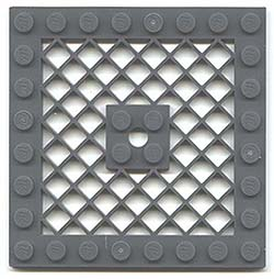 Lego ® Plaque Grille 8x8 Plate with Bar Frame Square Choose Color ref 4151