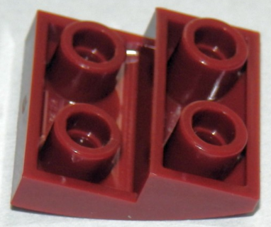 Dark Orange x2 33243 Details about   Lego Slope Curved 3x1x2 