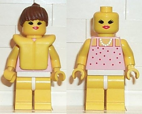 4626196 2 x Lego Secchiello Marrone parti e pezzi 