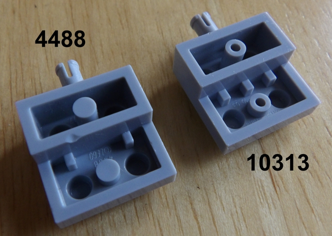 NEUF & AUTHENTIQUE LEGO 4488/partie 10313 2x2 Essieu/Plaque d'Appui 1,2,4,6,8 ou 10