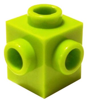 Lego brique brick 1x1 modifié Modified 4 Stud side coté Choose color ref 4733 