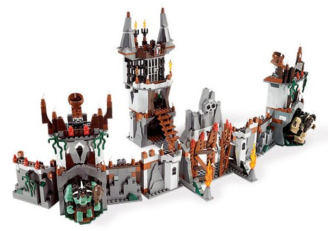 lego castle troll mountain fortress