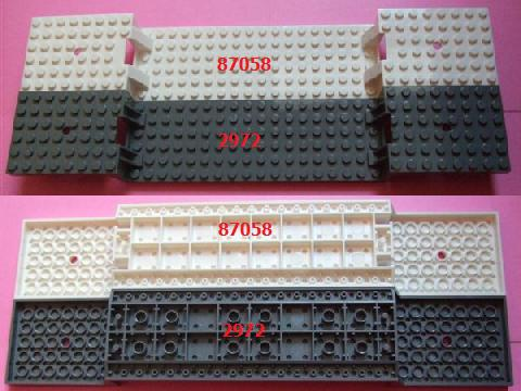 LEGO 2972 TRAIN BASE 6 x 34 Select Colour 